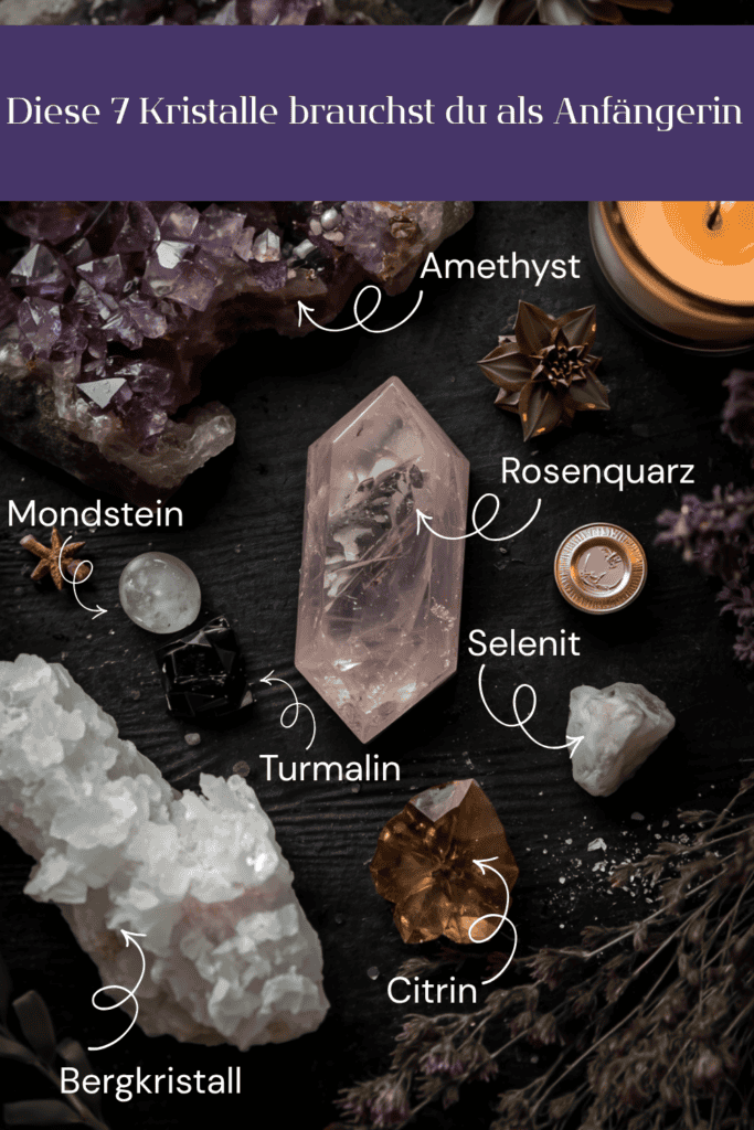 7 Kristalle für Anfänger – Übersicht der besten Starter-Steine
